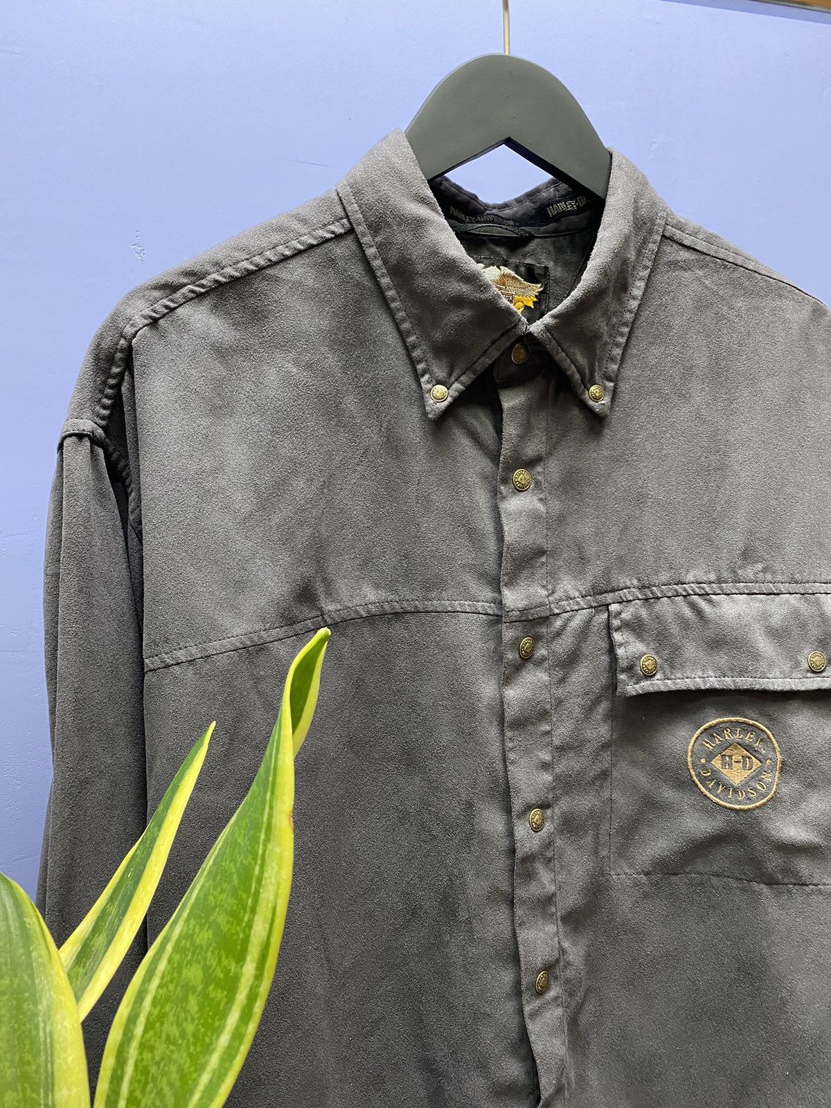 Vintage Vintage Harley Davidson Long Sleeve Shirt Men’s XL Size US XL / EU 56 / 4 - 7 Thumbnail