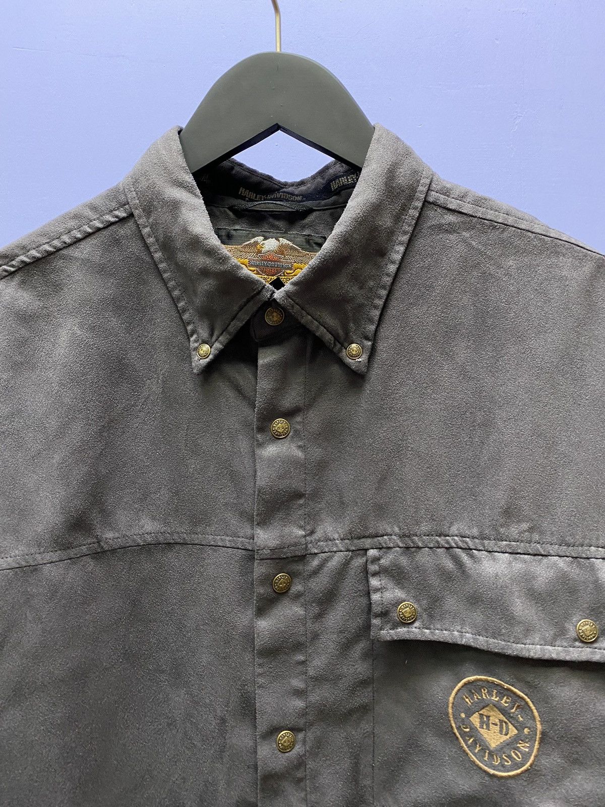 Vintage Vintage Harley Davidson Long Sleeve Shirt Men’s XL Size US XL / EU 56 / 4 - 12 Thumbnail