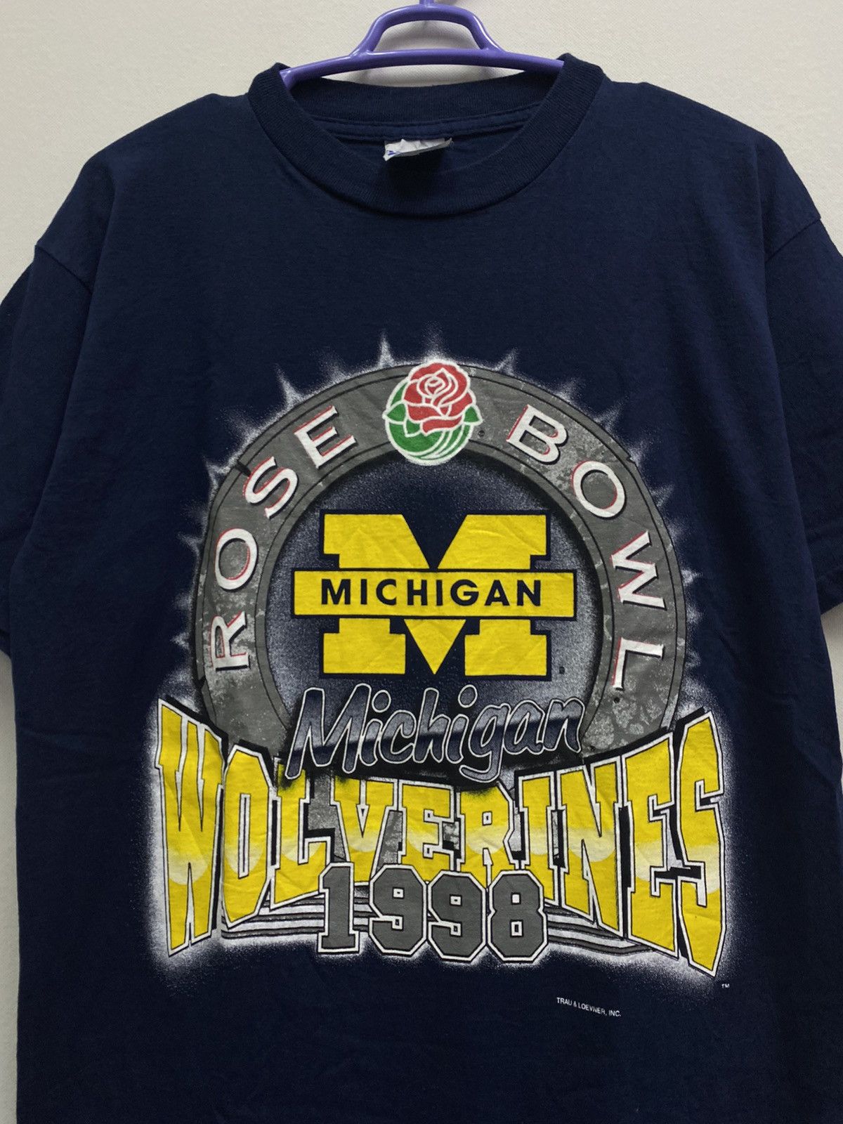NFL Vintage NFL Michigan Wolverines Rose Bowl 1998 Size US L / EU 52-54 / 3 - 6 Thumbnail