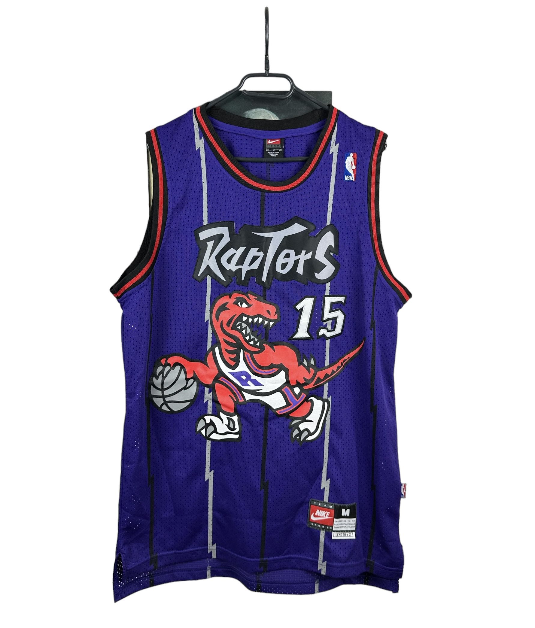 Vintage NBA Toronto Raptors Vince Carter 15 Jersey Shirt