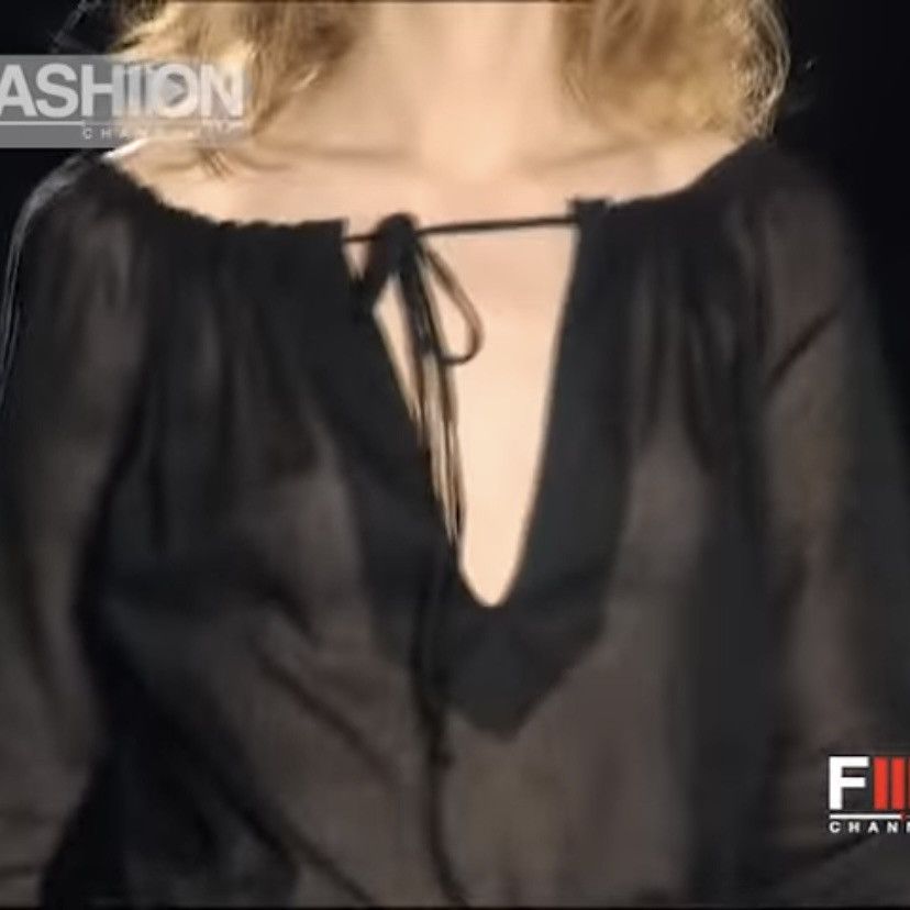 Gucci × Tom Ford Vintage SS96 Gucci By Tom Ford Lace Blouse Size M / US 6-8 / IT 42-44 - 4 Thumbnail