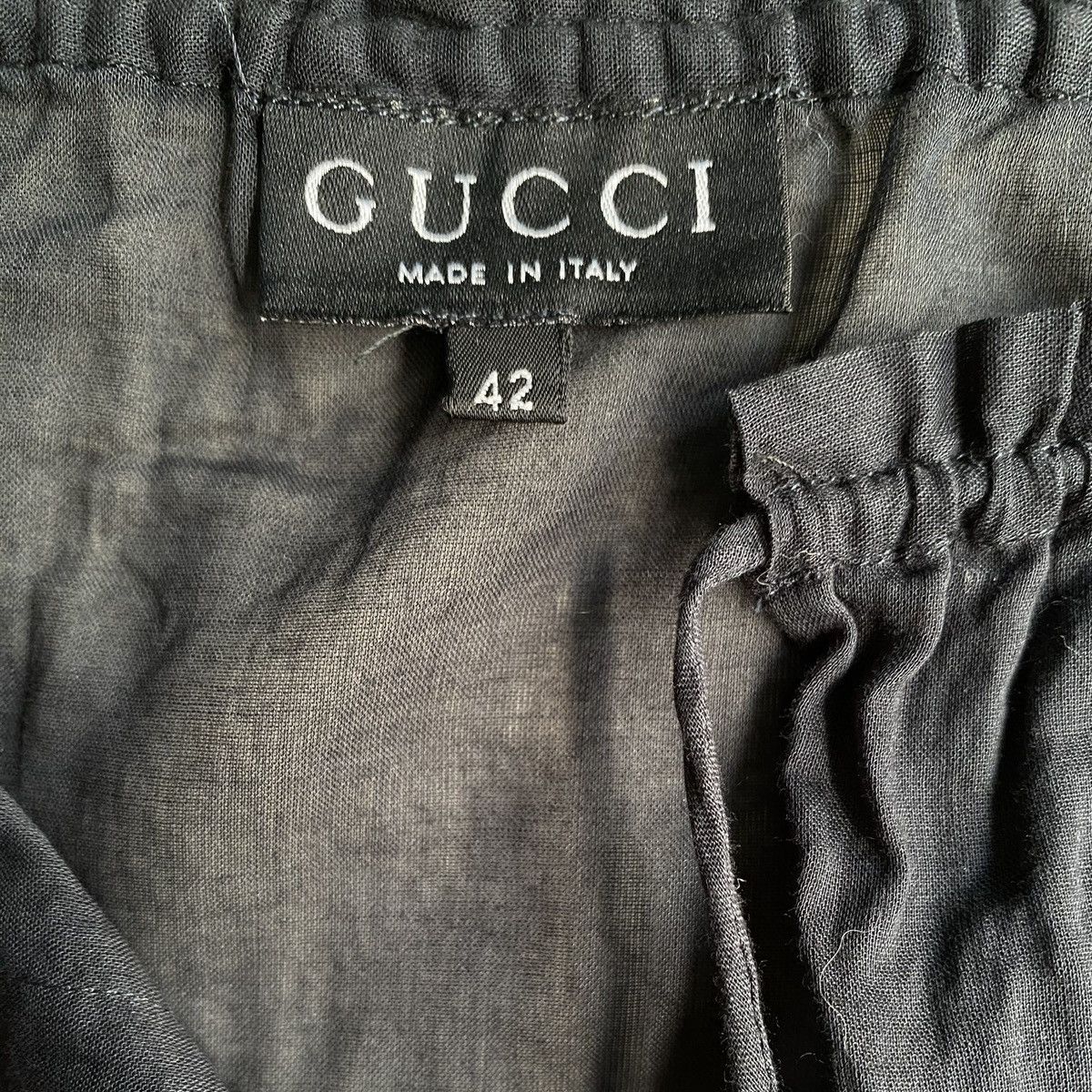 Gucci × Tom Ford Vintage SS96 Gucci By Tom Ford Lace Blouse Size M / US 6-8 / IT 42-44 - 10 Thumbnail