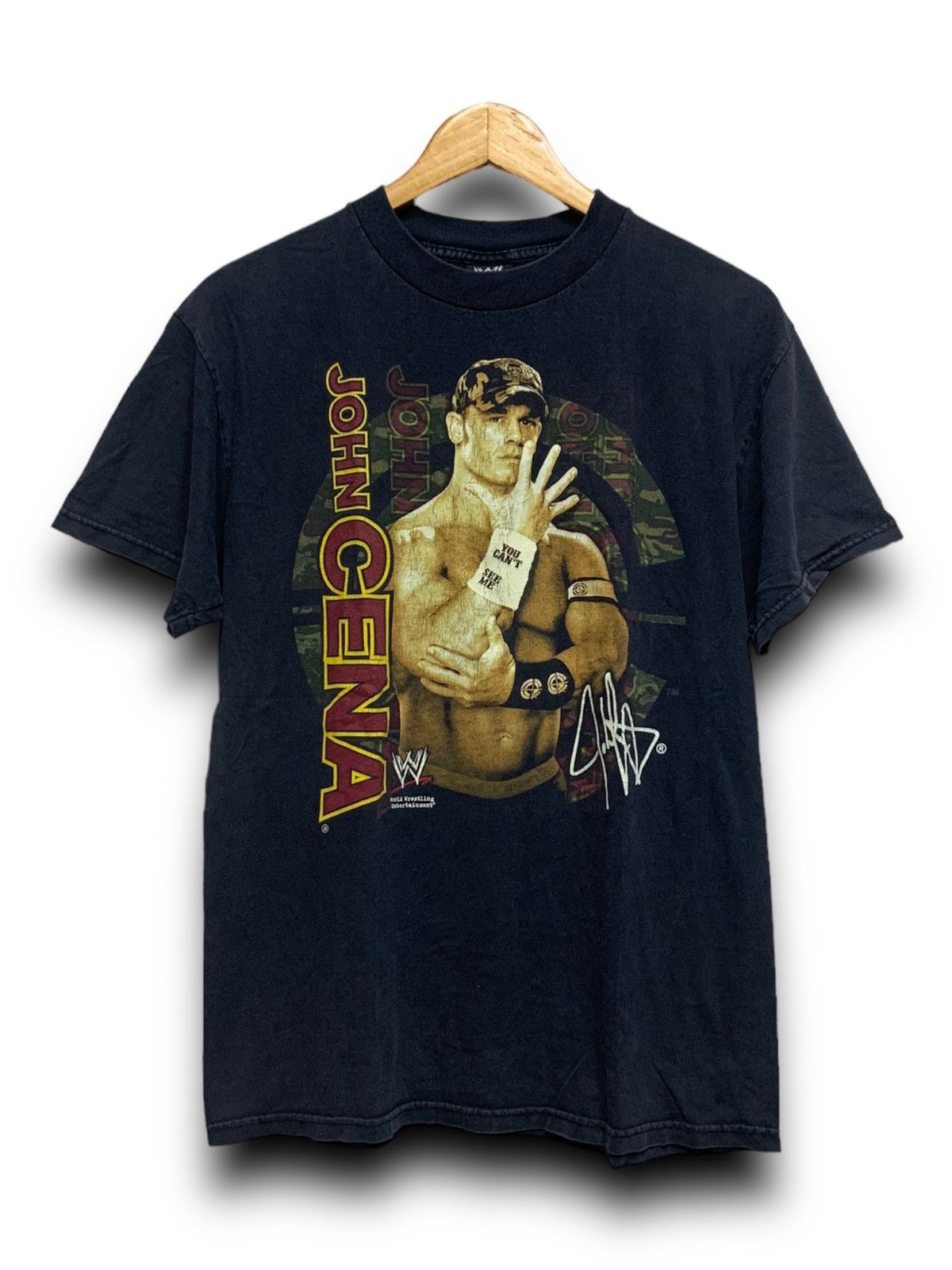 VINTAGE 2007 WWE SUPERSTAR JOHN CENA SHIRT