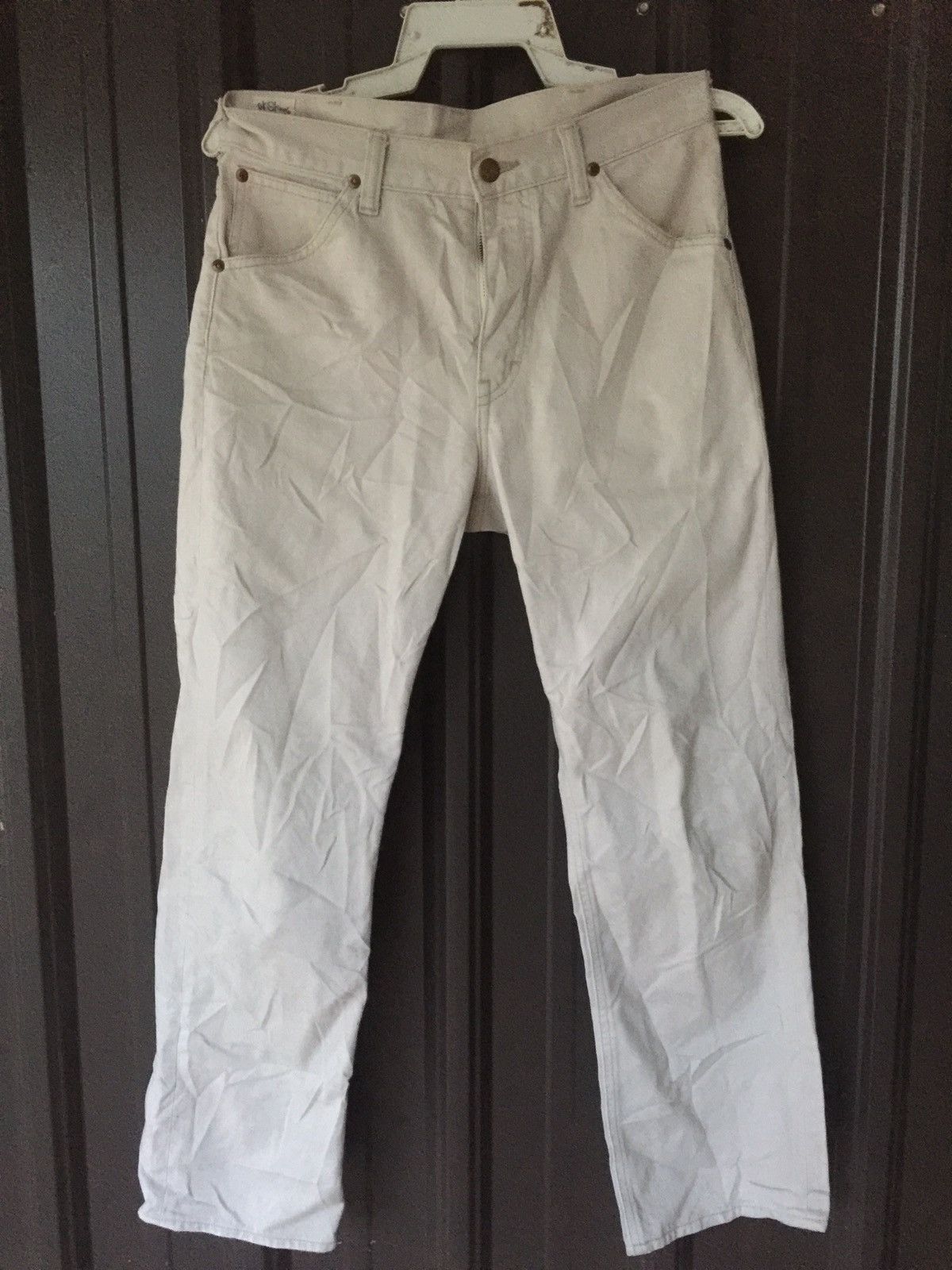 Orslow 🔥Orslow Japan White Jeans Size US 29 - 1 Thumbnail