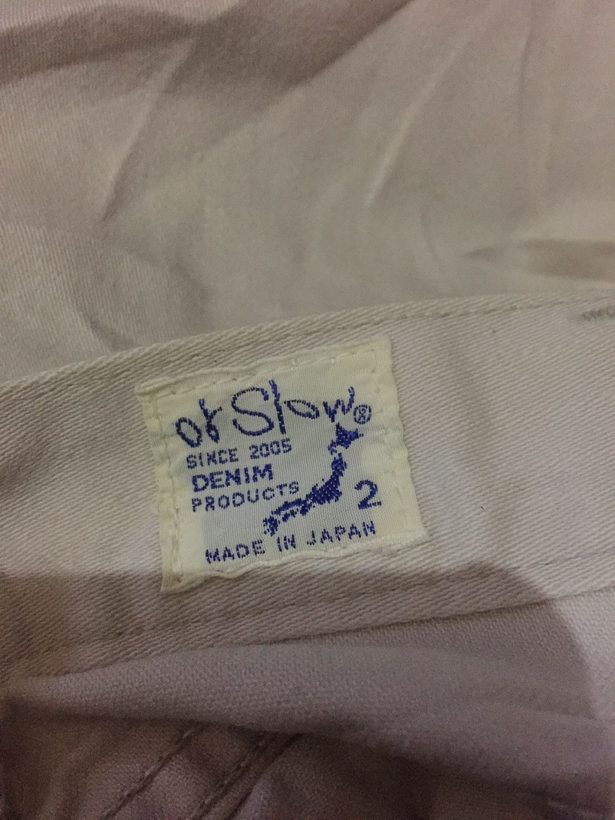 Orslow 🔥Orslow Japan White Jeans Size US 29 - 4 Thumbnail