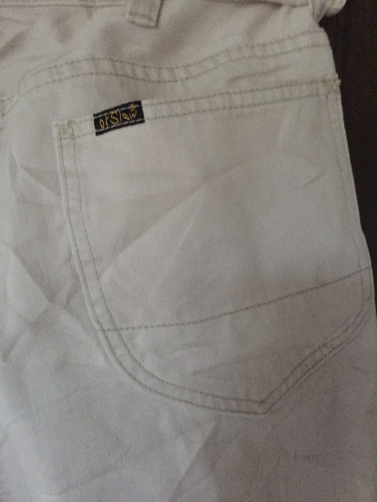 Orslow 🔥Orslow Japan White Jeans Size US 29 - 3 Thumbnail