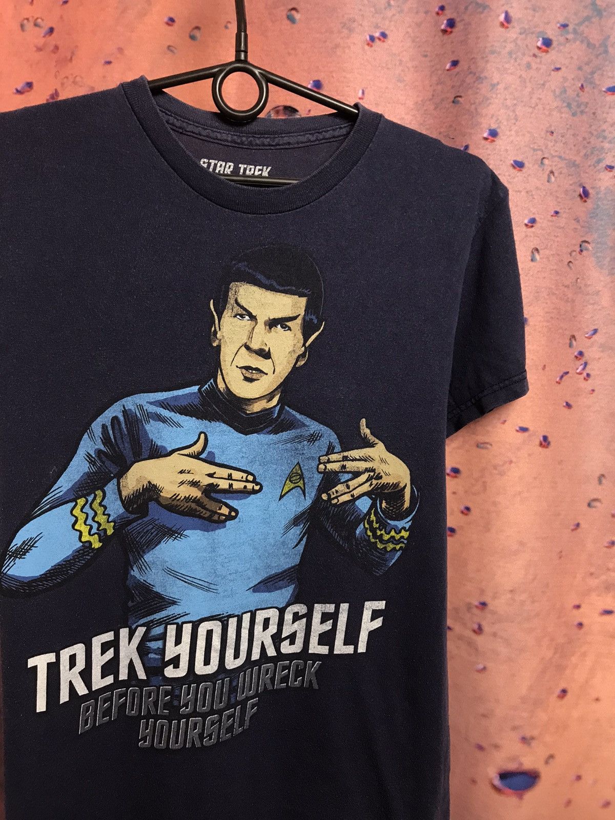 Vintage Vintage Star Trek mr spok streetwear movie tee Size US S / EU 44-46 / 1 - 1 Thumbnail