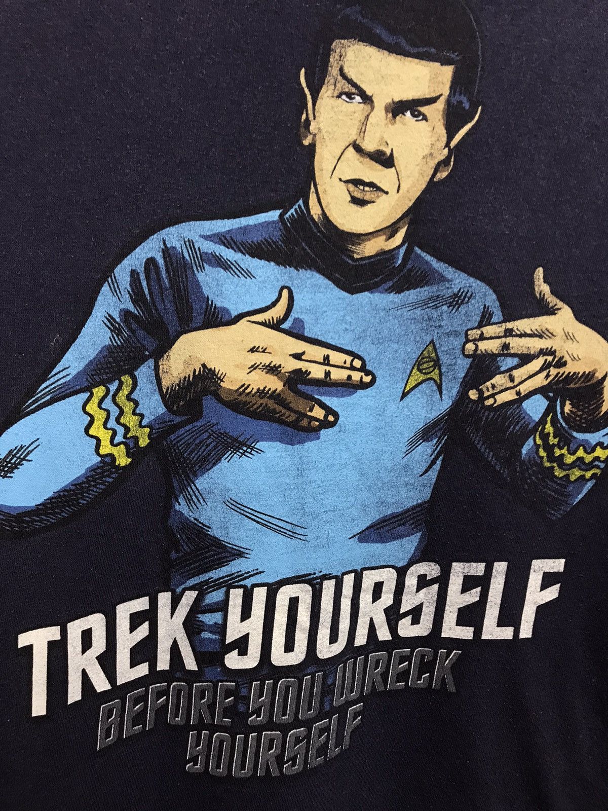 Vintage Vintage Star Trek mr spok streetwear movie tee Size US S / EU 44-46 / 1 - 3 Thumbnail
