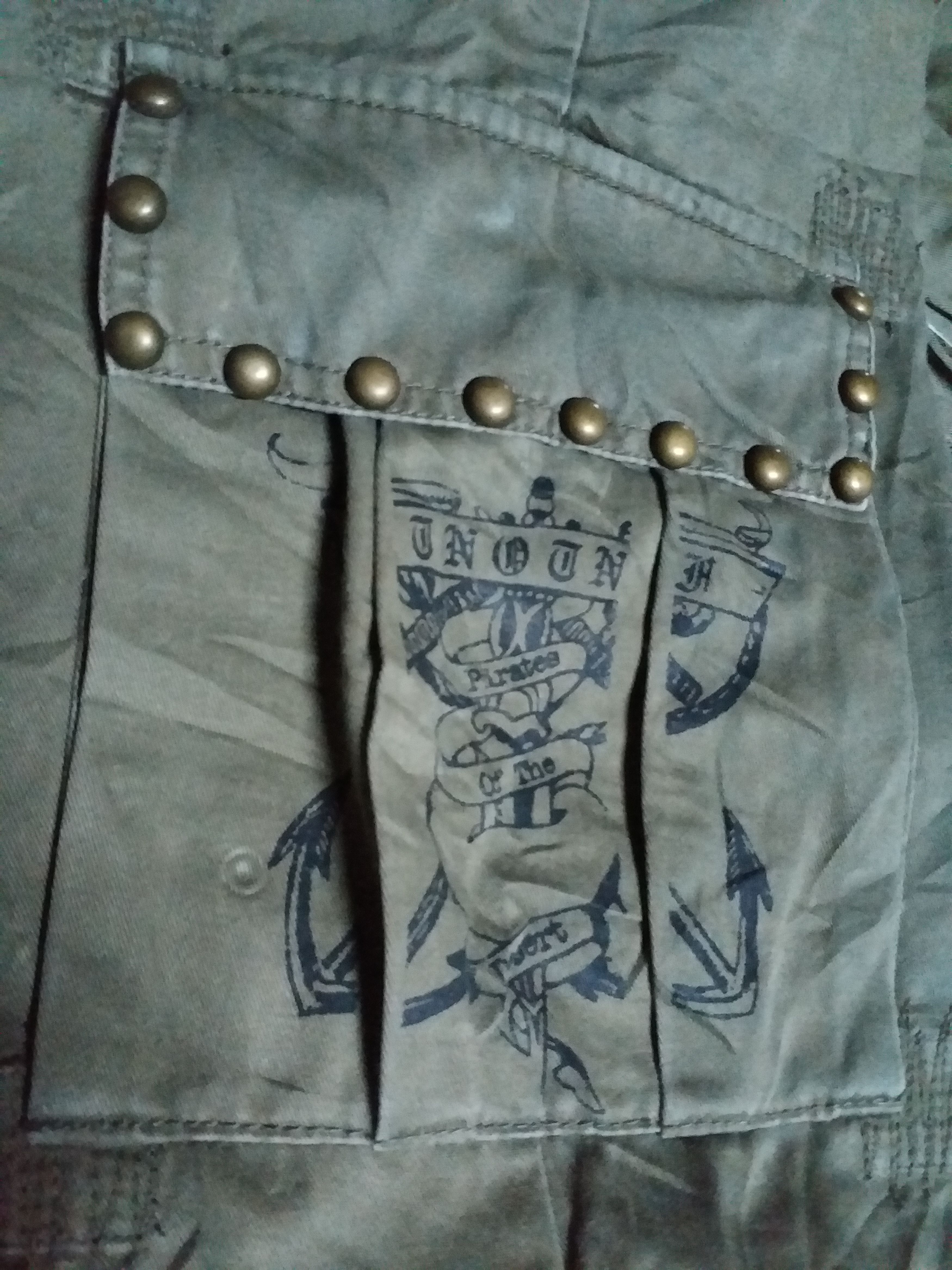 Japanese Brand 🚀 Loose Baggy NY Streetwear Wide Legs Cargo Pant Size US 34 / EU 50 - 5 Thumbnail