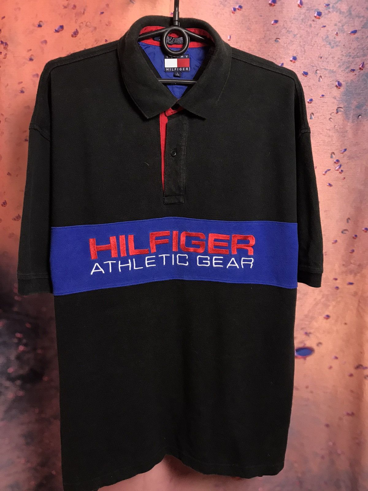Tommy Hilfiger Vintage Tommy Hilfiger Athletic Gear streetwear polo Size US L / EU 52-54 / 3 - 2 Thumbnail