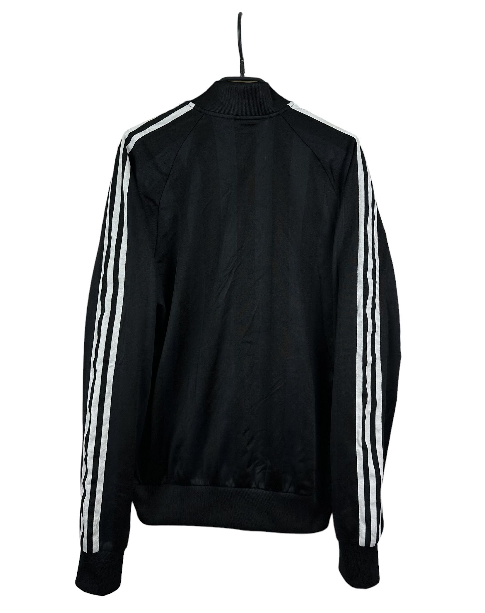 Adidas Germany Adidas Football Soccer Black Jacket Track Top Retro Size US L / EU 52-54 / 3 - 15 Thumbnail