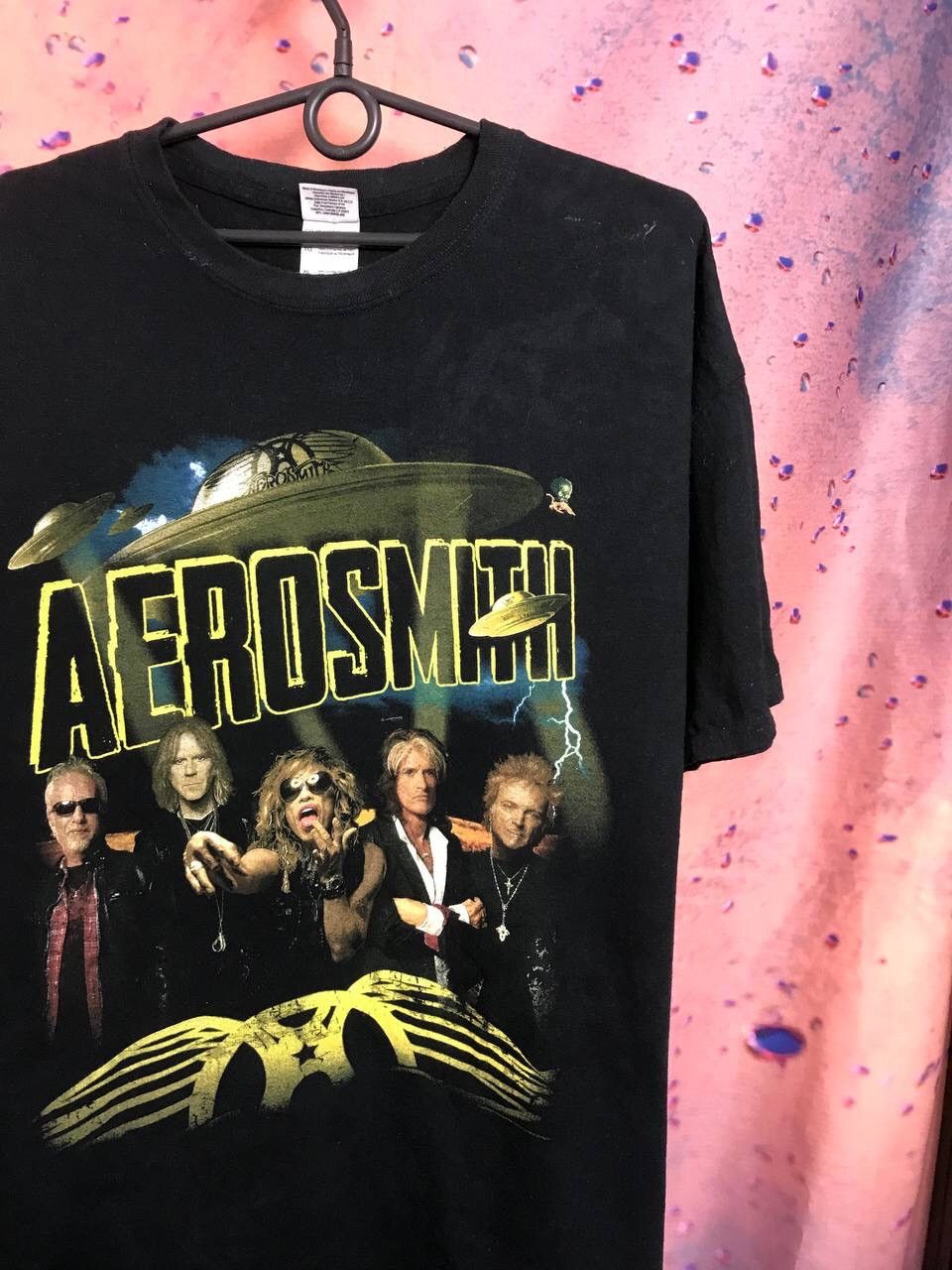 Band Tees Vintage Aerosmith band rock tee Size US XL / EU 56 / 4 - 1 Thumbnail