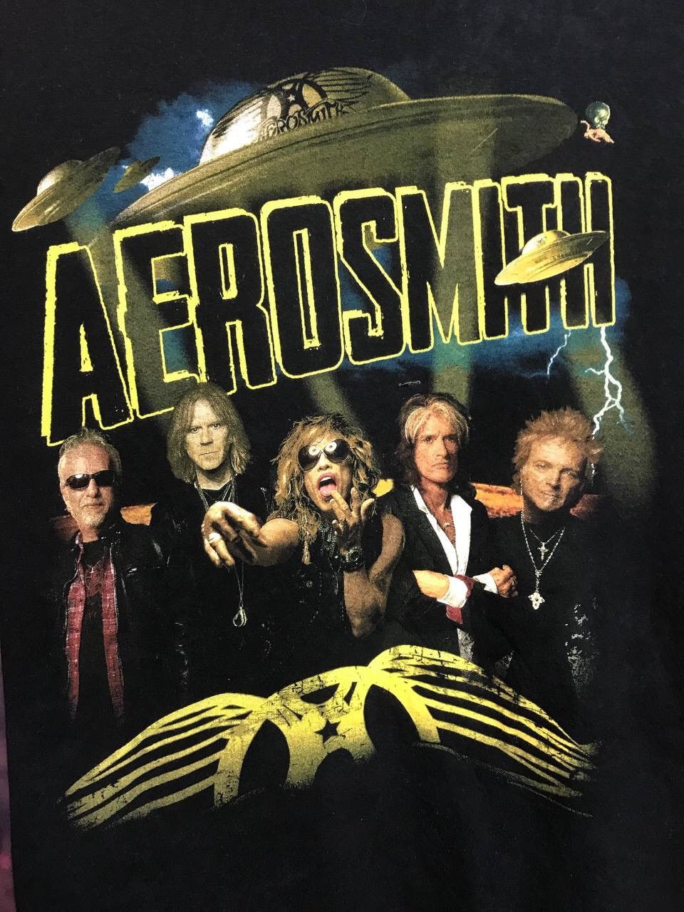Band Tees Vintage Aerosmith band rock tee Size US XL / EU 56 / 4 - 3 Thumbnail
