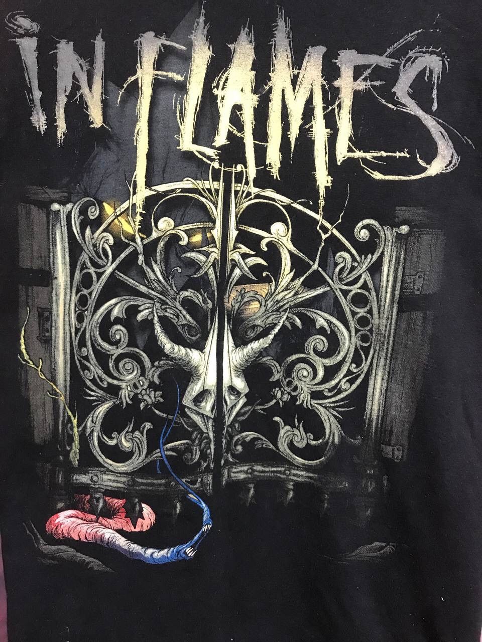 Band Tees Vintage In Flames band rock tee Size US L / EU 52-54 / 3 - 3 Thumbnail