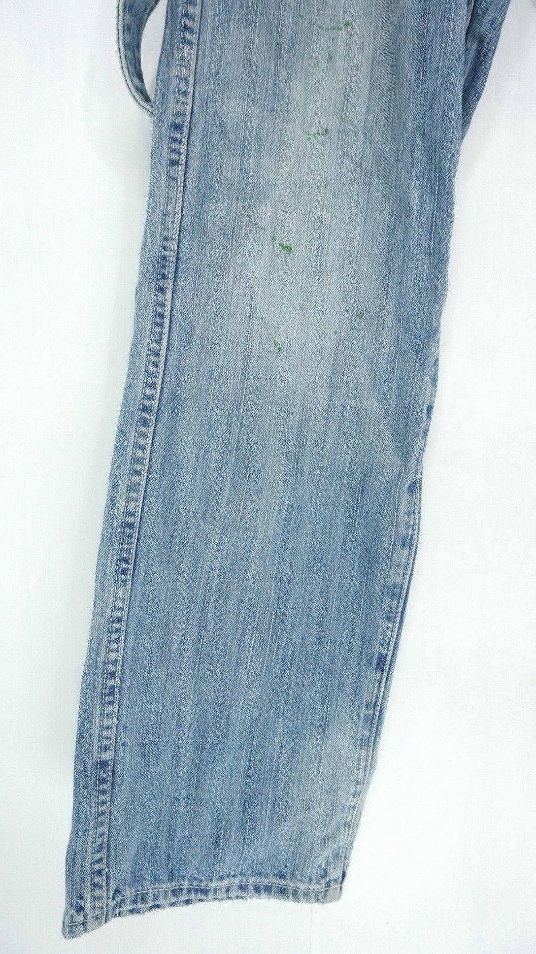 Japan GLOBAL WORK Suspender Painter Fatigue Jeans