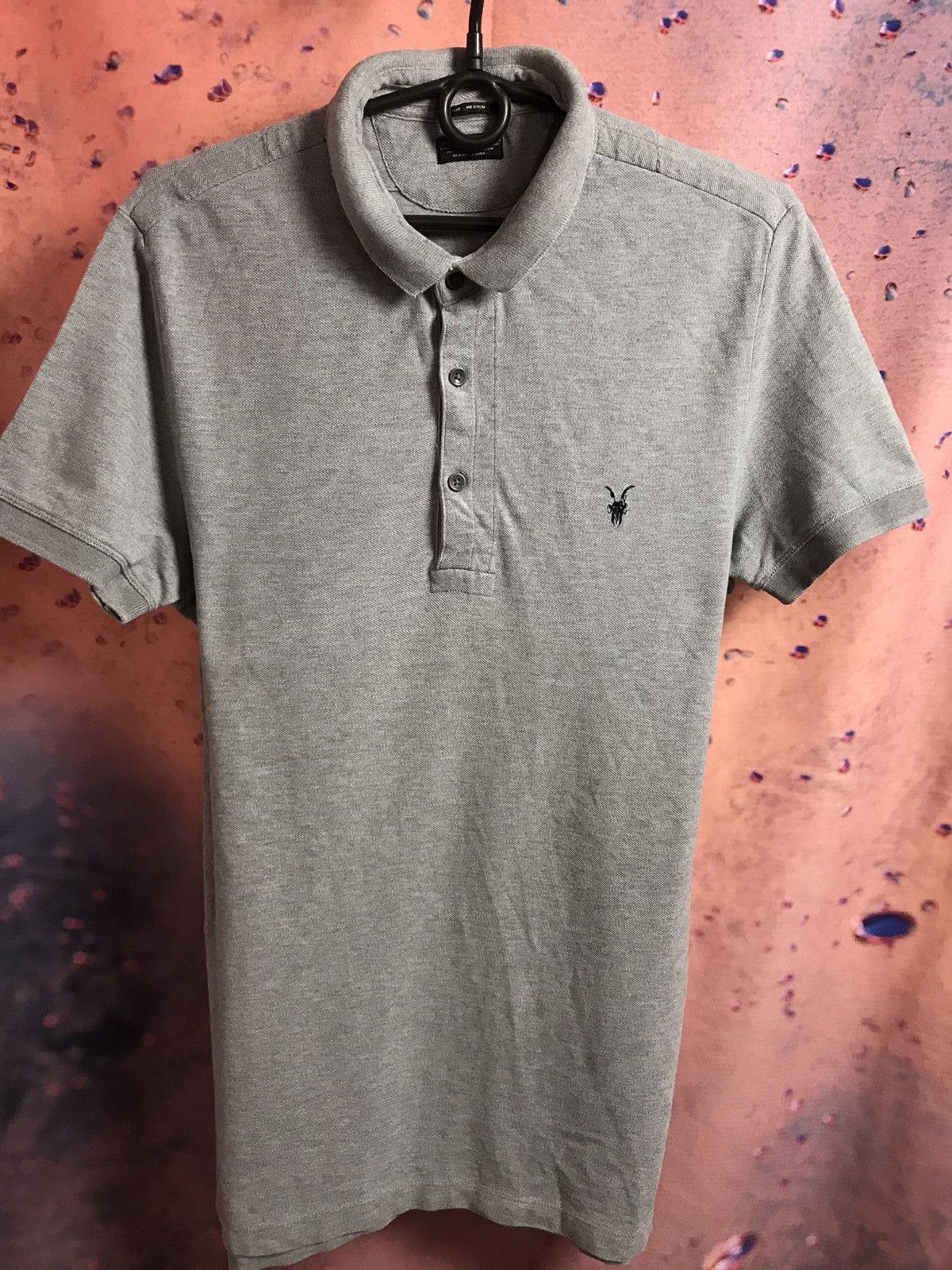 Allsaints Allsaints luxury streetwear polo tee Size US M / EU 48-50 / 2 - 2 Thumbnail