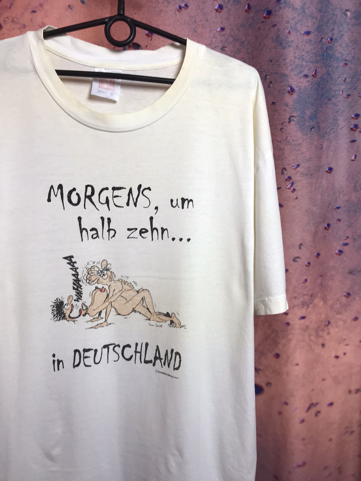 Vintage Vintage Humor streetwear tee Size US XL / EU 56 / 4 - 1 Thumbnail