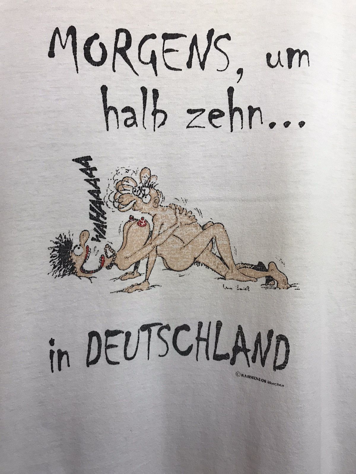 Vintage Vintage Humor streetwear tee Size US XL / EU 56 / 4 - 3 Thumbnail