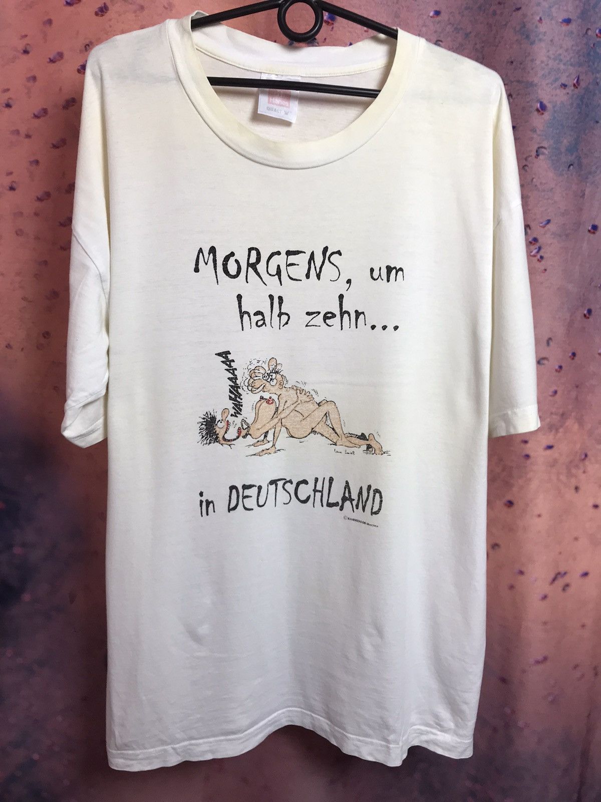 Vintage Vintage Humor streetwear tee Size US XL / EU 56 / 4 - 2 Thumbnail