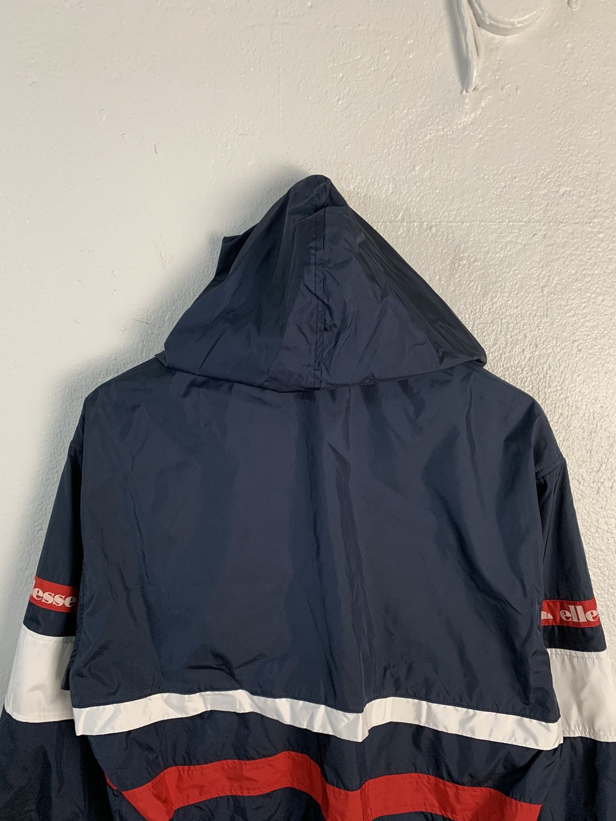Ellesse Ellesse Stripe Hooded Windbreaker Jacket Size US S / EU 44-46 / 1 - 11 Thumbnail