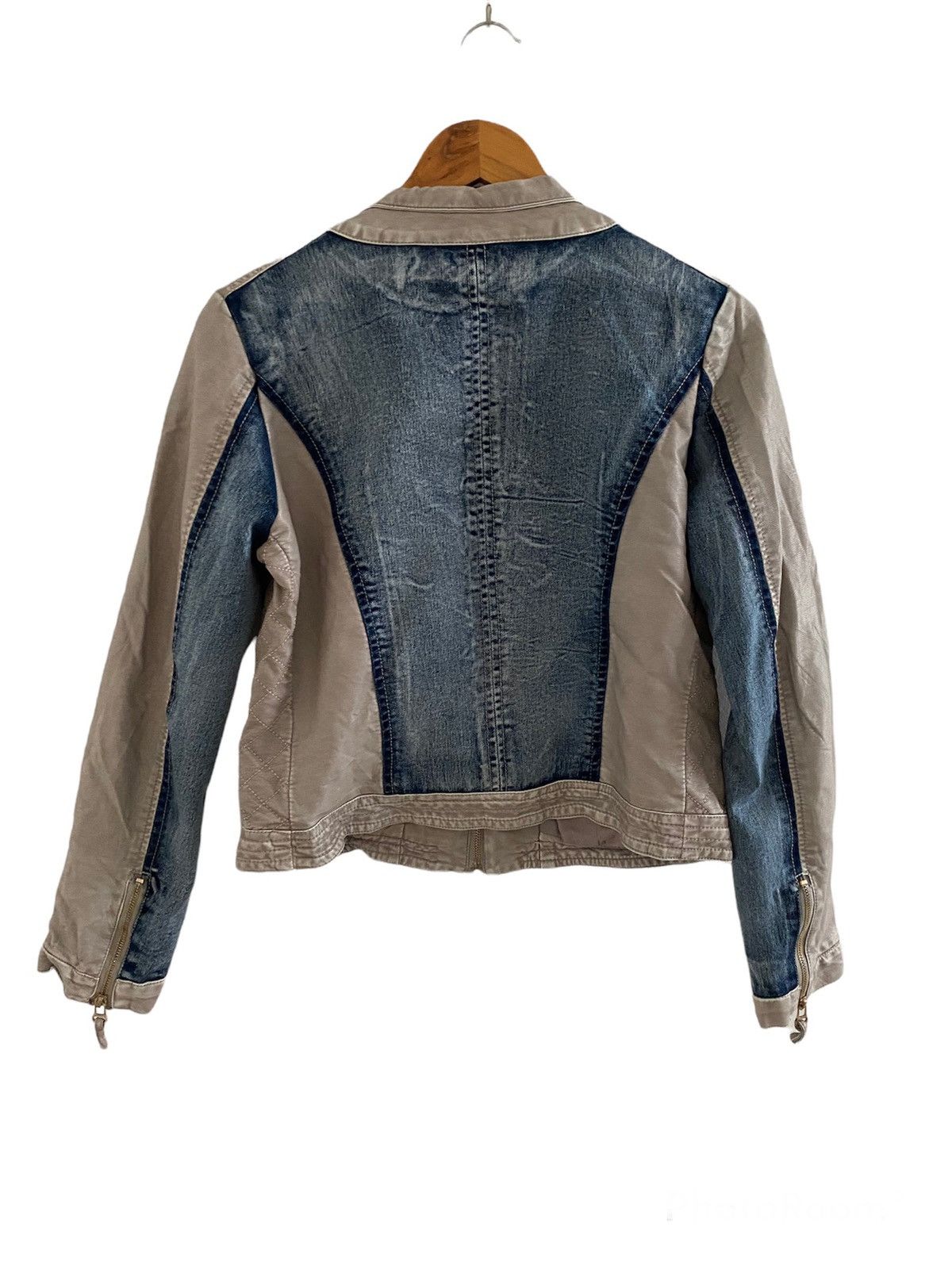 Japanese Brand Luii x Chijiwa croped Leather Jacket zipper nice designer Size US M / EU 48-50 / 2 - 2 Thumbnail
