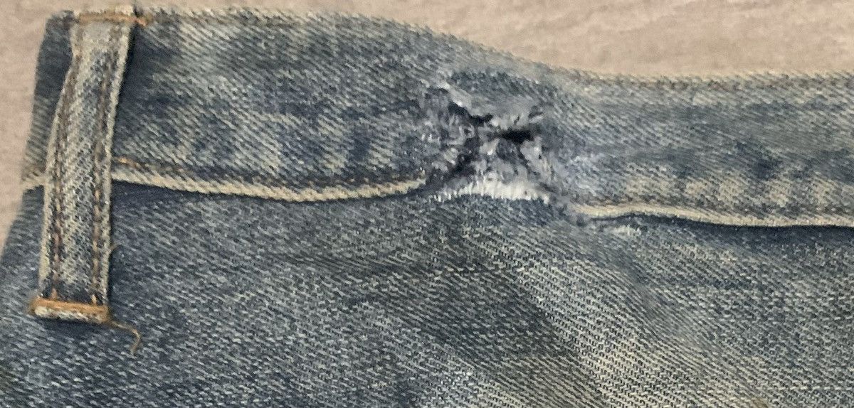 If Six Was Nine Vintage Japanese Brand Bondage Baggy Jeans Size US 34 / EU 50 - 7 Thumbnail