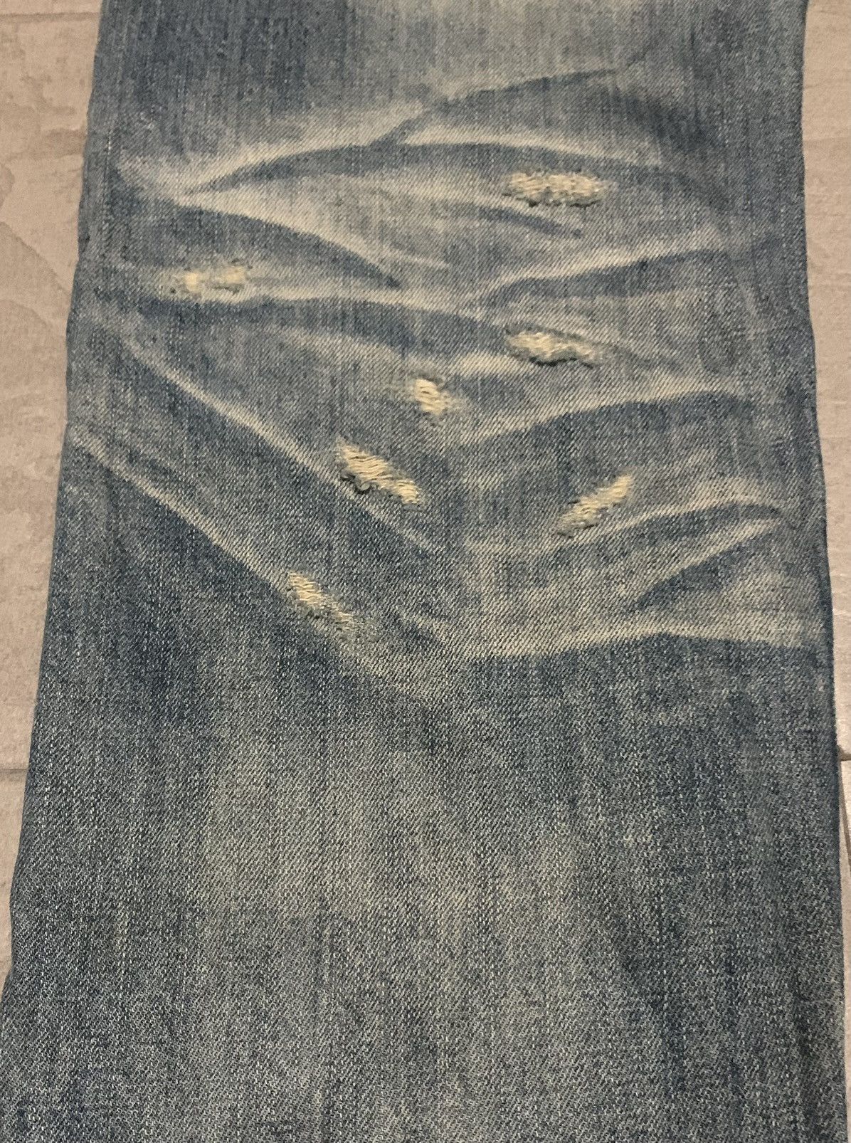 If Six Was Nine Vintage Japanese Brand Bondage Baggy Jeans Size US 34 / EU 50 - 5 Thumbnail