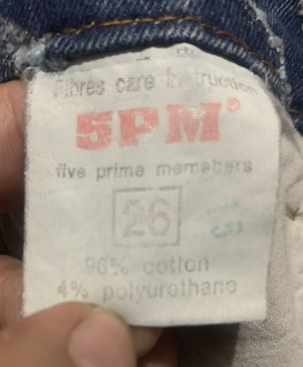 If Six Was Nine Vintage Five Prime Members Flare Bootcut Bell Bottom Jeans Size US 27 - 9 Thumbnail