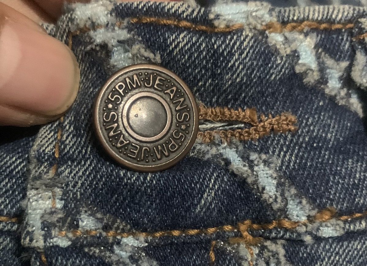 If Six Was Nine Vintage Five Prime Members Flare Bootcut Bell Bottom Jeans Size US 27 - 6 Thumbnail