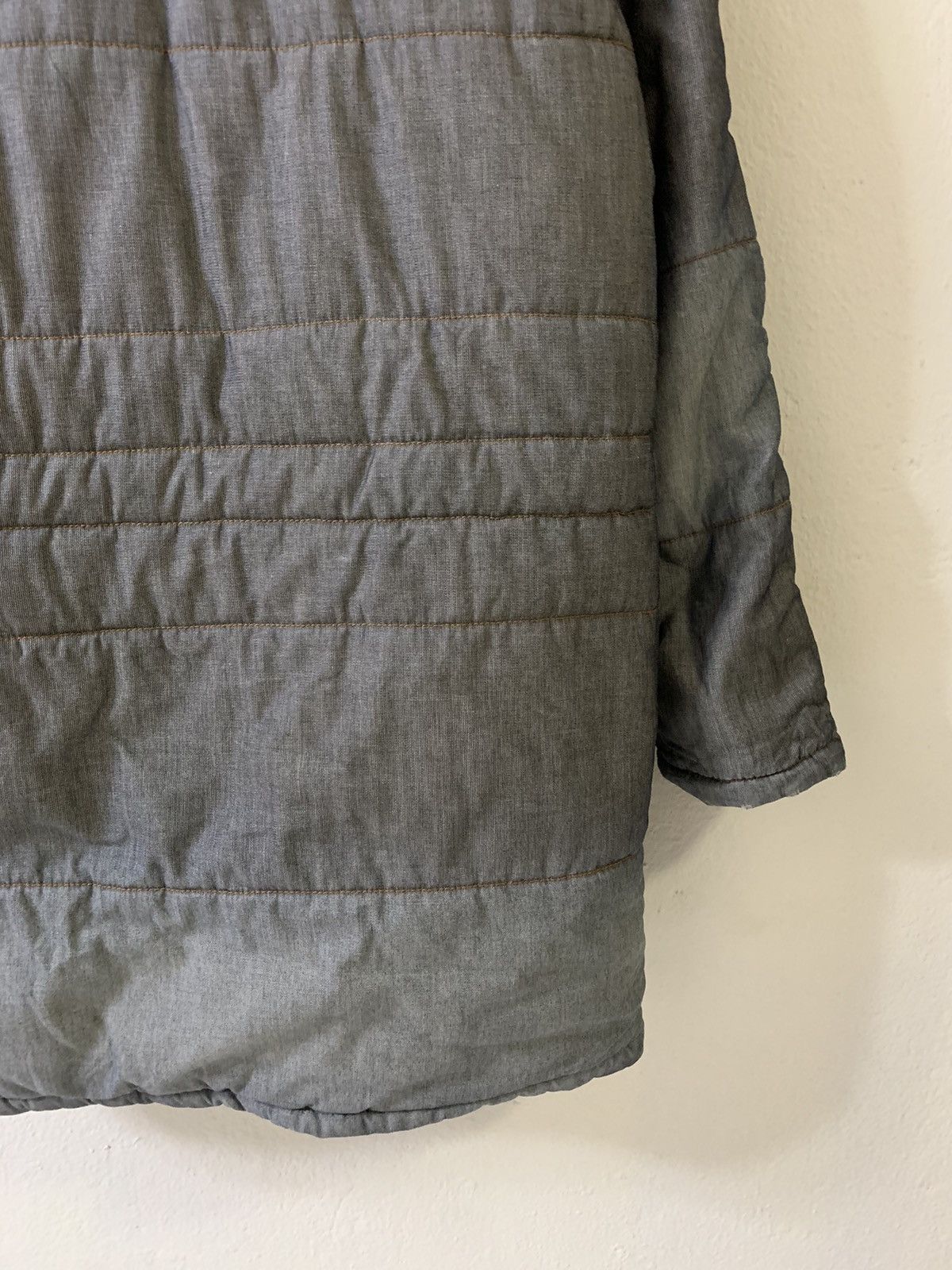 Levi's Levis Denim Padded Long Jacket Size US L / EU 52-54 / 3 - 11 Thumbnail