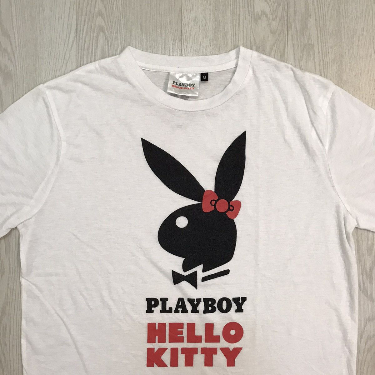 Cartoon Network × Japanese Brand × Playboy 💥RARE💥 Vintage Playboy x Hello Kitty Tee Big Print Size US M / EU 48-50 / 2 - 3 Thumbnail