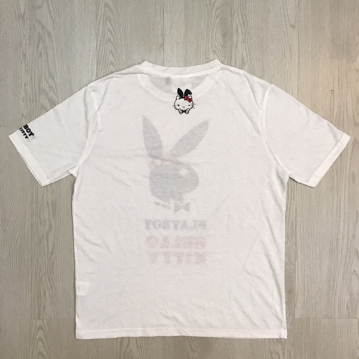 Cartoon Network × Japanese Brand × Playboy 💥RARE💥 Vintage Playboy x Hello Kitty Tee Big Print Size US M / EU 48-50 / 2 - 5 Thumbnail