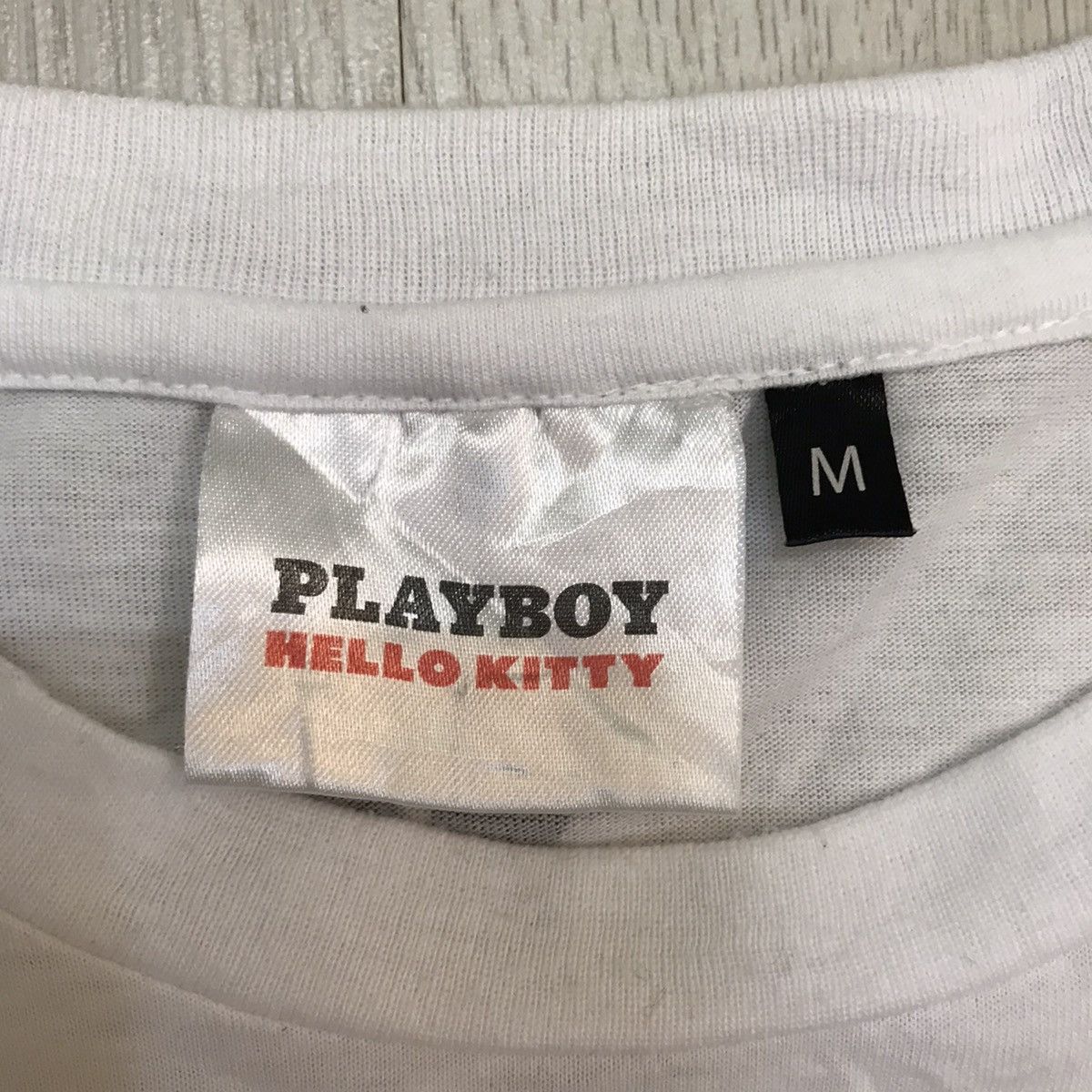 Cartoon Network × Japanese Brand × Playboy 💥RARE💥 Vintage Playboy x Hello Kitty Tee Big Print Size US M / EU 48-50 / 2 - 7 Thumbnail