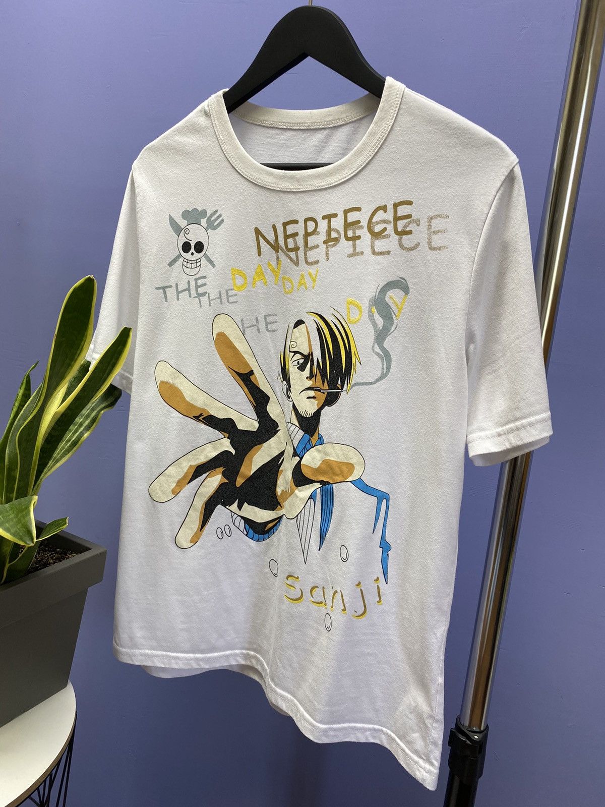 Anime One Piece Sanji Japanese Anime T Shirt Size US XL / EU 56 / 4 - 2 Thumbnail