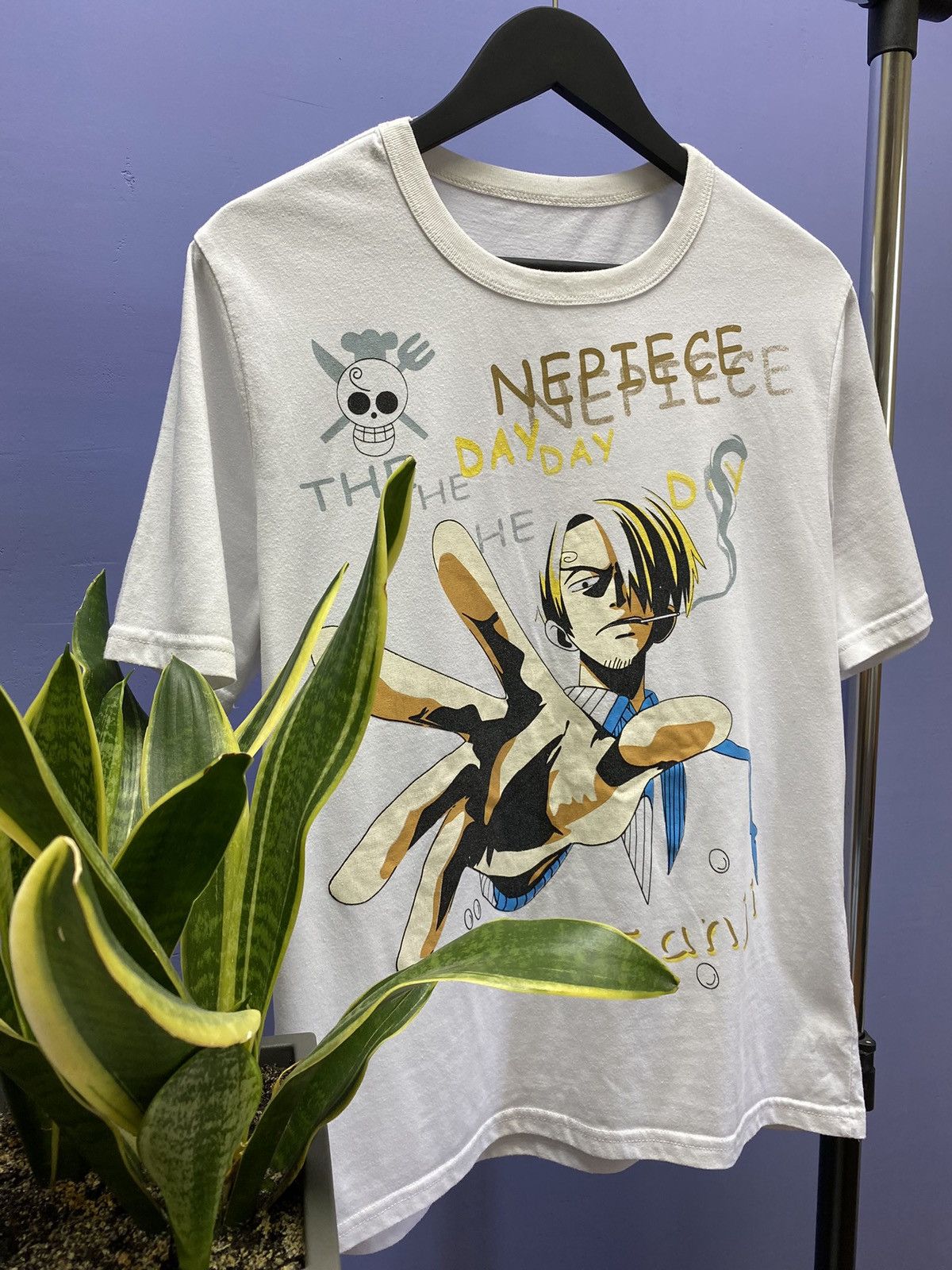 Anime One Piece Sanji Japanese Anime T Shirt Size US XL / EU 56 / 4 - 3 Thumbnail