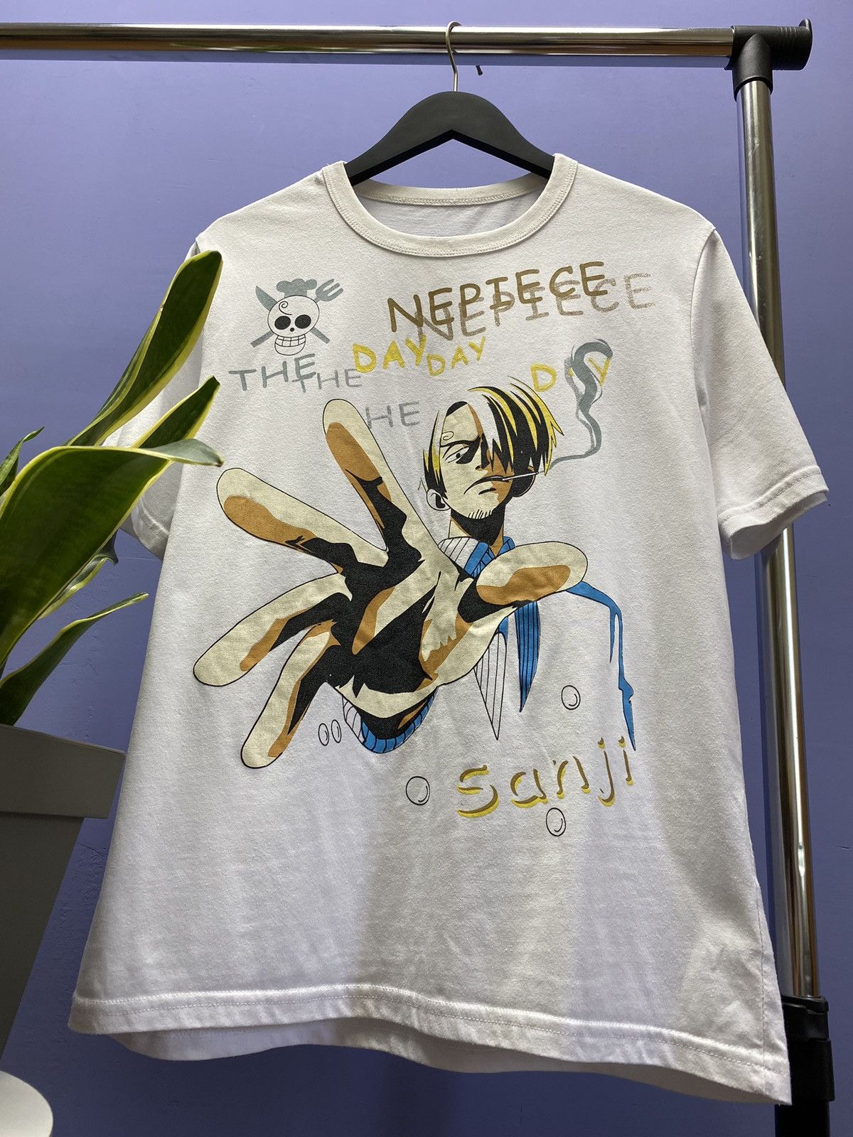 Anime One Piece Sanji Japanese Anime T Shirt Size US XL / EU 56 / 4 - 4 Thumbnail