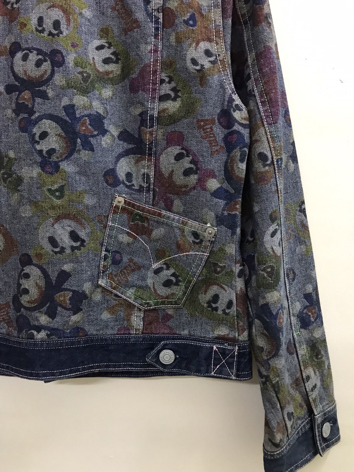 Hysteric Glamour Angel Blue Hysteric Glamour Denim Jacket Full Print Size L / US 10 / IT 46 - 11 Thumbnail