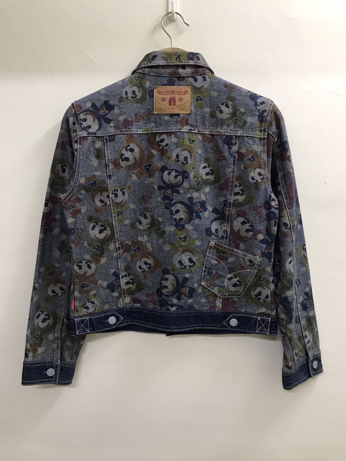 Hysteric Glamour Angel Blue Hysteric Glamour Denim Jacket Full Print Size L / US 10 / IT 46 - 2 Thumbnail