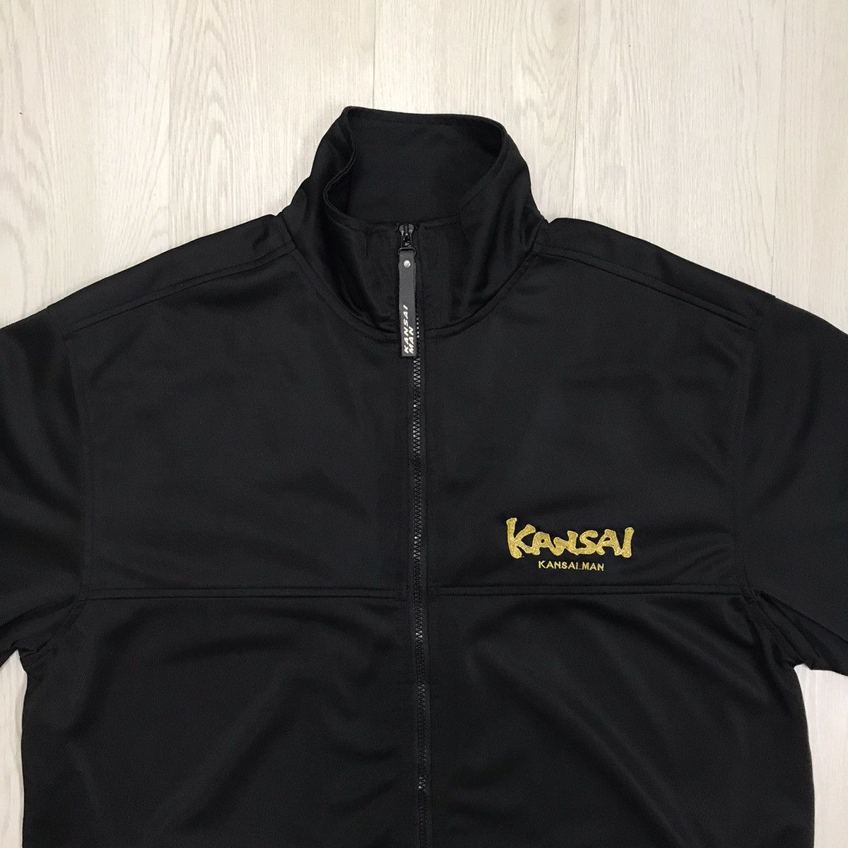 Japanese Brand × Kansai Yamamoto × Vintage 💥RARE💥 Vintage Kansai Man Kansai Yamamoto Shirt Embroidery Size US L / EU 52-54 / 3 - 5 Thumbnail