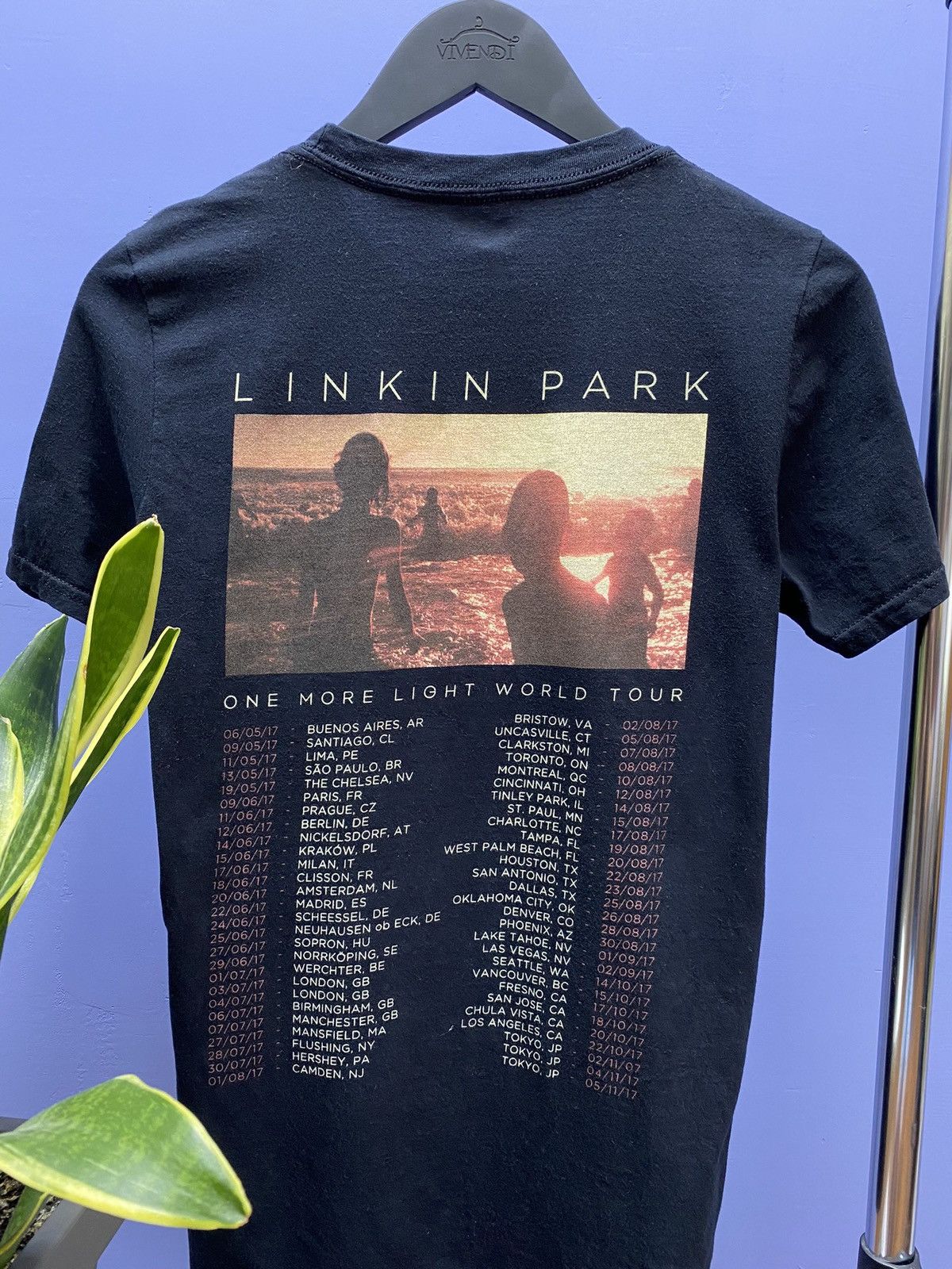 Other Linking Park 2017 One More Light World Tour T Shirt Size US S / EU 44-46 / 1 - 17 Thumbnail