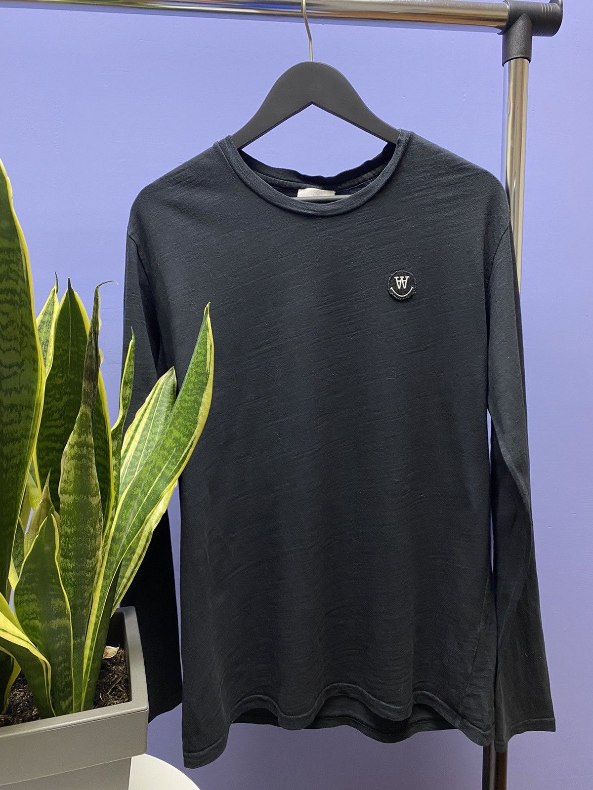 Wood Wood Wood Wood Long Sleeve T Shirt Tee Size US M / EU 48-50 / 2 - 3 Thumbnail