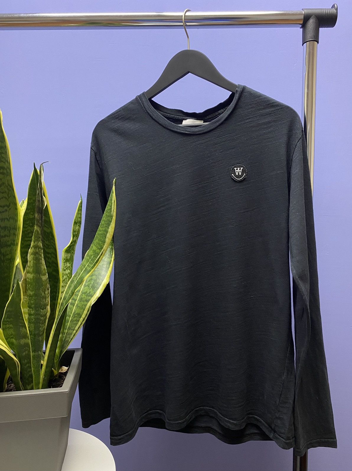 Wood Wood Wood Wood Long Sleeve T Shirt Tee Size US M / EU 48-50 / 2 - 1 Thumbnail