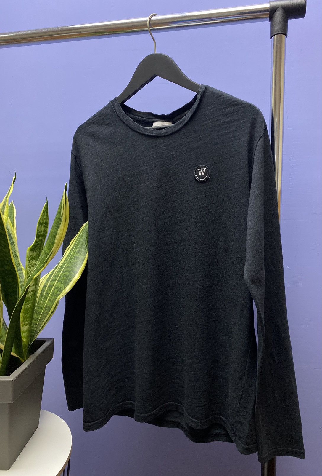 Wood Wood Wood Wood Long Sleeve T Shirt Tee Size US M / EU 48-50 / 2 - 2 Thumbnail