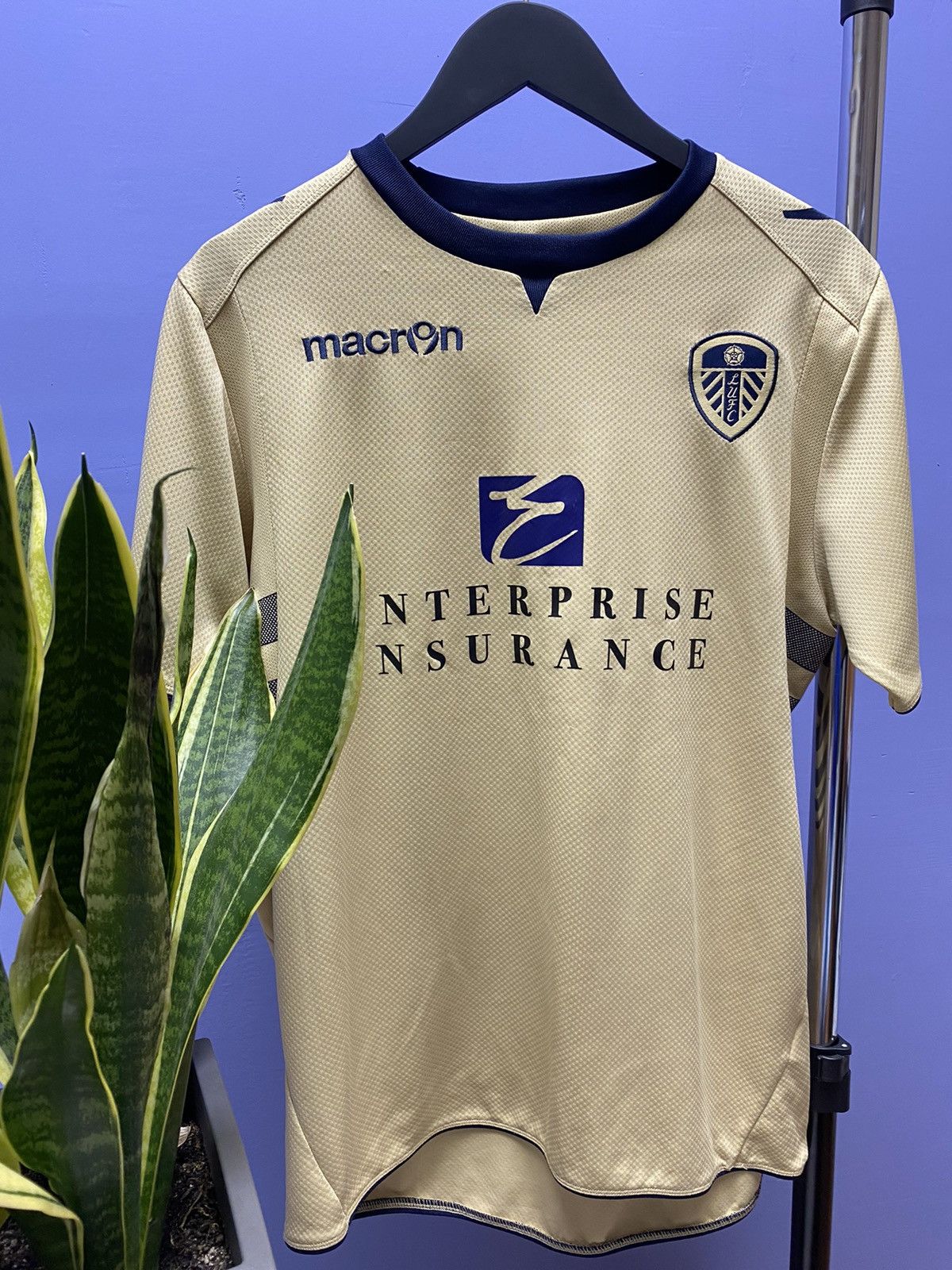 Macron Macron Leeds United 2013 Away Soccer Jersey Size US S / EU 44-46 / 1 - 3 Thumbnail