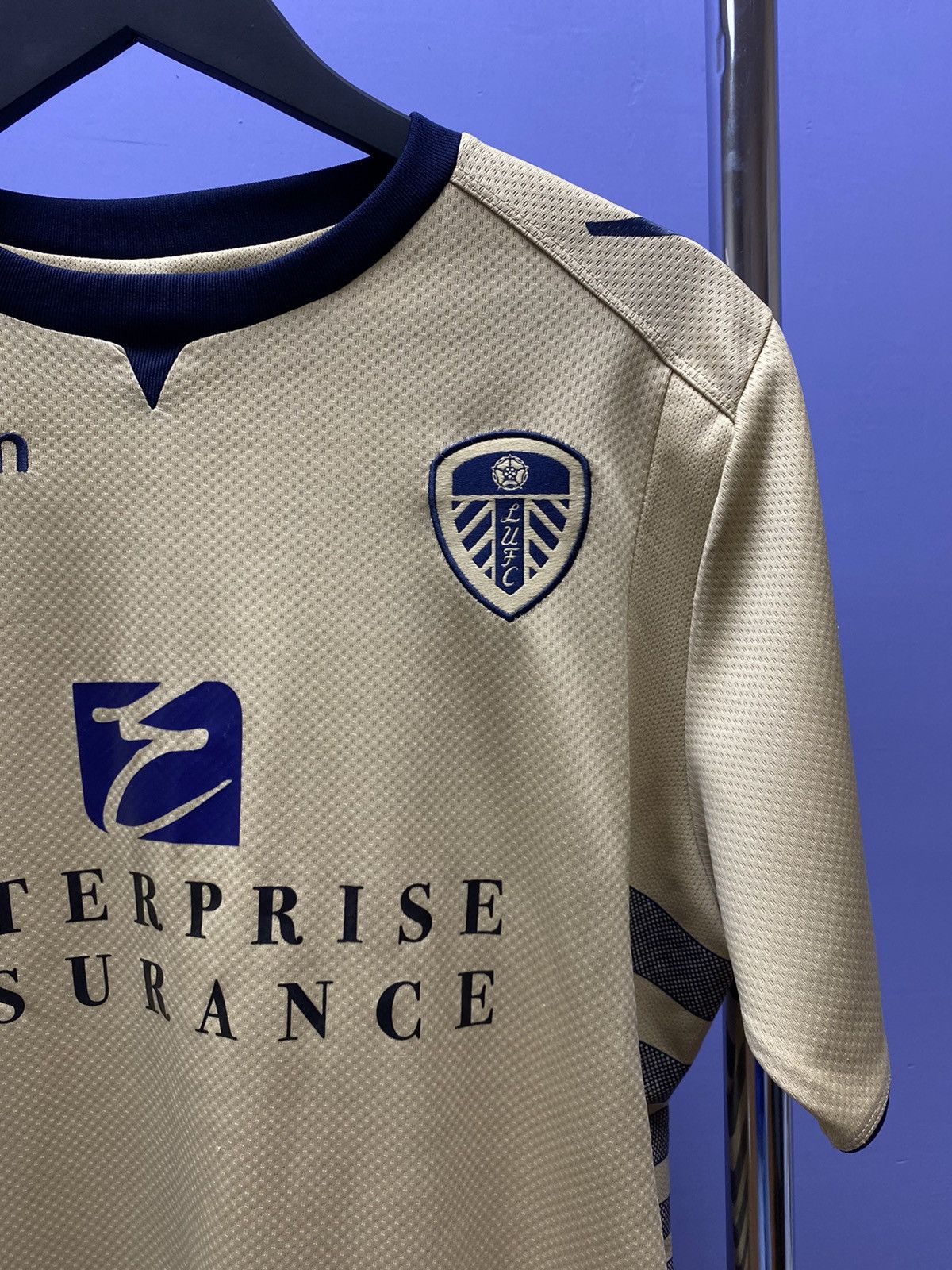 Macron Macron Leeds United 2013 Away Soccer Jersey Size US S / EU 44-46 / 1 - 5 Thumbnail