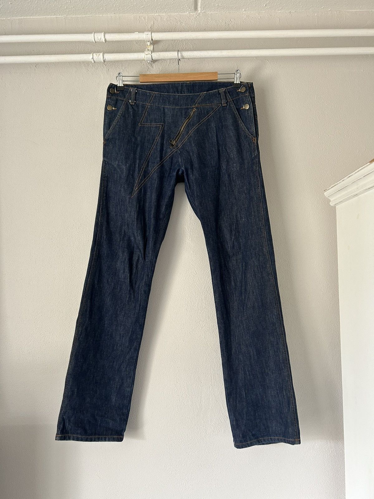 Walter Van Beirendonck Lightning Jeans (Sample) Size US 34 / EU 50 - 1 Thumbnail