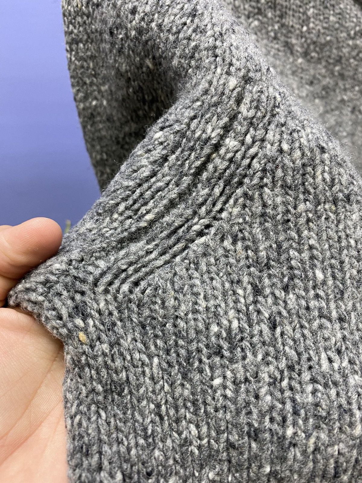 Burberry Burberry Nova Check Sweater Turtleneck Knit Men’s M Grey Size US M / EU 48-50 / 2 - 16 Thumbnail