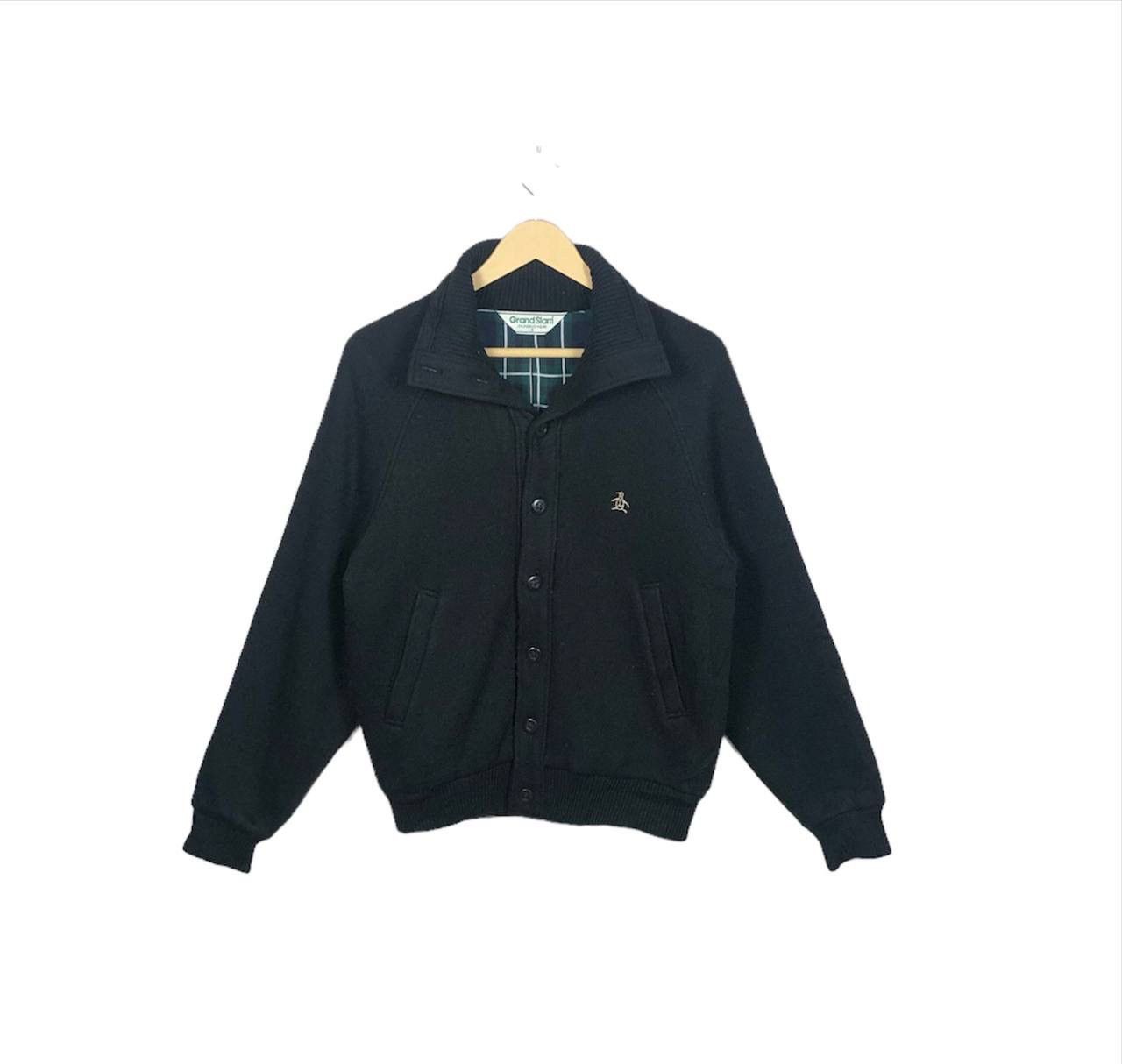 Vintage Vintage Munsingwear Black Wool Buttons Up Jacket Size US S / EU 44-46 / 1 - 1 Thumbnail