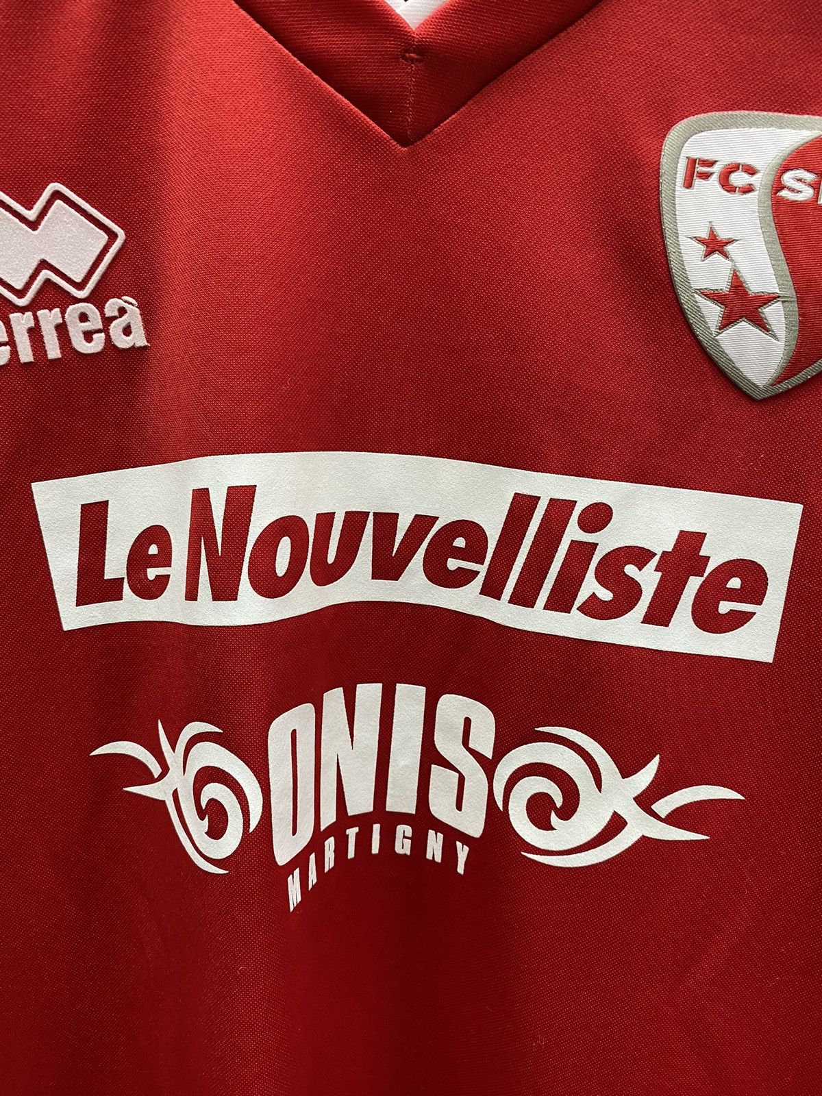 Other Errea 2012 2013 FC Sion Long Sleeve Soccer Jersey Size US S / EU 44-46 / 1 - 7 Thumbnail