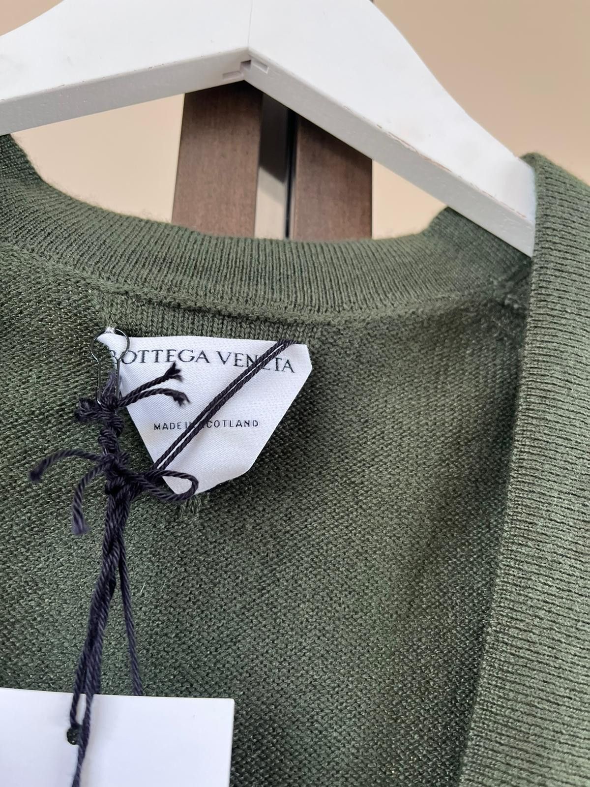 Bottega Veneta Scottish Cashmere Cardigan in Crocodile Size US S / EU 44-46 / 1 - 10 Thumbnail
